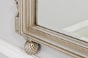 F41758: French Style Silver Finish Bird & Foliage 