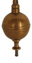 18th Century Federal Style Brass Clock Finial
