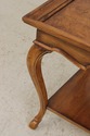 42338: Pair French Style Walnut Hoof Foot Lamp Tab