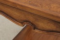42338: Pair French Style Walnut Hoof Foot Lamp Tab