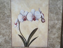 LF42593EC: White Orchid Silver Framed Decorative P