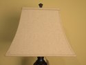 LF44003EC: WILDWOOD Woven Table Lamp w. Shade Mode