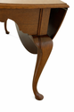 LF51403: ROBERT WHITLEY Solid Walnut Drop Leaf Din