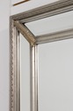 F54761: BASSET Rectangular Silver Multi Panel Mirr