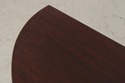 L57124: BIGGS Mahogany Inlay Federal Style Demilun