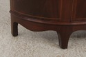 L57124: BIGGS Mahogany Inlay Federal Style Demilun