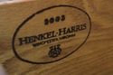 58186: HENKEL HARRIS Model 164 Cherry 9 Drawer Tal