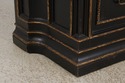 62525: MARGE CARSON Large Black Painted Sideboard 