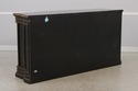 62525: MARGE CARSON Large Black Painted Sideboard 