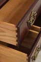L63614: COUNCIL CRAFTSMAN Chippendale Mahogany Low