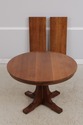 63723:  STICKLEY Mission Oak Round Pedestal Dining