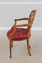 F64349: Vintage Mahogany Federal Style Spiderback 