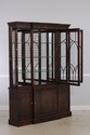 : STICKLEY 3 Door Mahogany China Cabinet