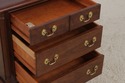L65753: Pair Of STICKLEY Cherry 3 Drawer Nightstan