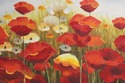F67499: Hand Painted Oil Painting On Canvas Bright