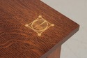 69367: STICKLEY Mission Oak Inlaid Harvey Ellis Di