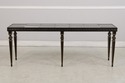 F69703: Neoclassical Ebony & Smoked Mirror Top Con