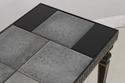 F69703: Neoclassical Ebony & Smoked Mirror Top Con