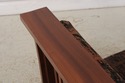 69837: Mission Style Solid Mahogany Cube Arm Chair