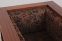 69837: Mission Style Solid Mahogany Cube Arm Chair