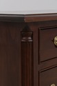 L70632: Pair Of STICKLEY Cherry 3 Drawer Nightstan