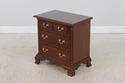 L70632: Pair Of STICKLEY Cherry 3 Drawer Nightstan