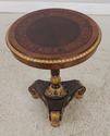 70771:  MAITLAND SMITH Mahogany Inlaid Pedestal Ro