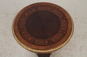 70771:  MAITLAND SMITH Mahogany Inlaid Pedestal Ro
