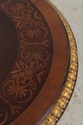 70771:  MAITLAND SMITH Mahogany Inlaid Pedestal Ro