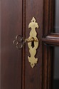 F71051: STICKLEY Chippendale Mahogany Corner China