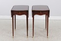 L71413:  Pair Of BAKER Mahogany Pembroke Drop Side