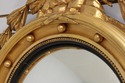 71719: Antique Federal 18th C. Gold Gilt Convex Bu