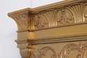 F41752/53: Pair Neoclassical Style Gold Leaf Finis