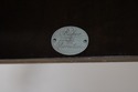 71755: BAKER Leather Mahogany Mid Century Modern K