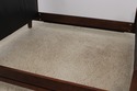 71755: BAKER Leather Mahogany Mid Century Modern K