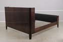 71755: BAKER Leather Mahogany Mid Century Modern K
