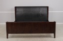 71755: BAKER Leather Mahogany Mid Century Modern K