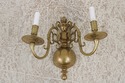 F71765: Pair Vintage Colonial Williamsburg Brass C