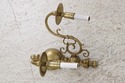 F71765: Pair Vintage Colonial Williamsburg Brass C