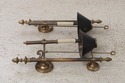 F71766: Pair CHAPMAN Lighted Sconces w. Tole Shade