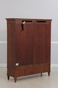 71789: ETHAN ALLEN Sliding Door Bookcase Cabinet