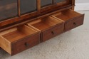 71789: ETHAN ALLEN Sliding Door Bookcase Cabinet