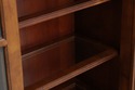 71789: ETHAN ALLEN Sliding Door Bookcase Cabinet
