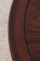 L71818:  Chippendale Flame Mahogany Round Parlor T