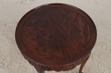 L71818:  Chippendale Flame Mahogany Round Parlor T