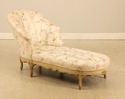 71851: Vintage French Louis XV Style Down Seat Cha