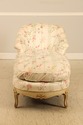 71851: Vintage French Louis XV Style Down Seat Cha