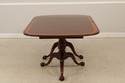 71865: ETHAN ALLEN Banded Mahogany Clawfoot Dining