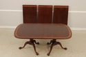 71865: ETHAN ALLEN Banded Mahogany Clawfoot Dining