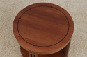 71869:  STICKLEY Round Cherry End Table